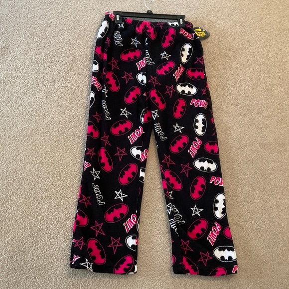 size L, bat girl fleece novelty pajama pants, new condition - Picture 5 of 7